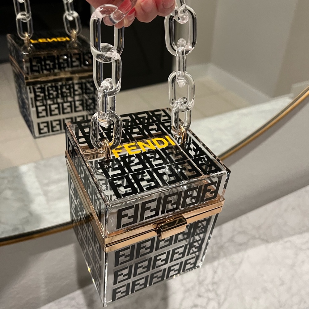 Acrylic box bag
